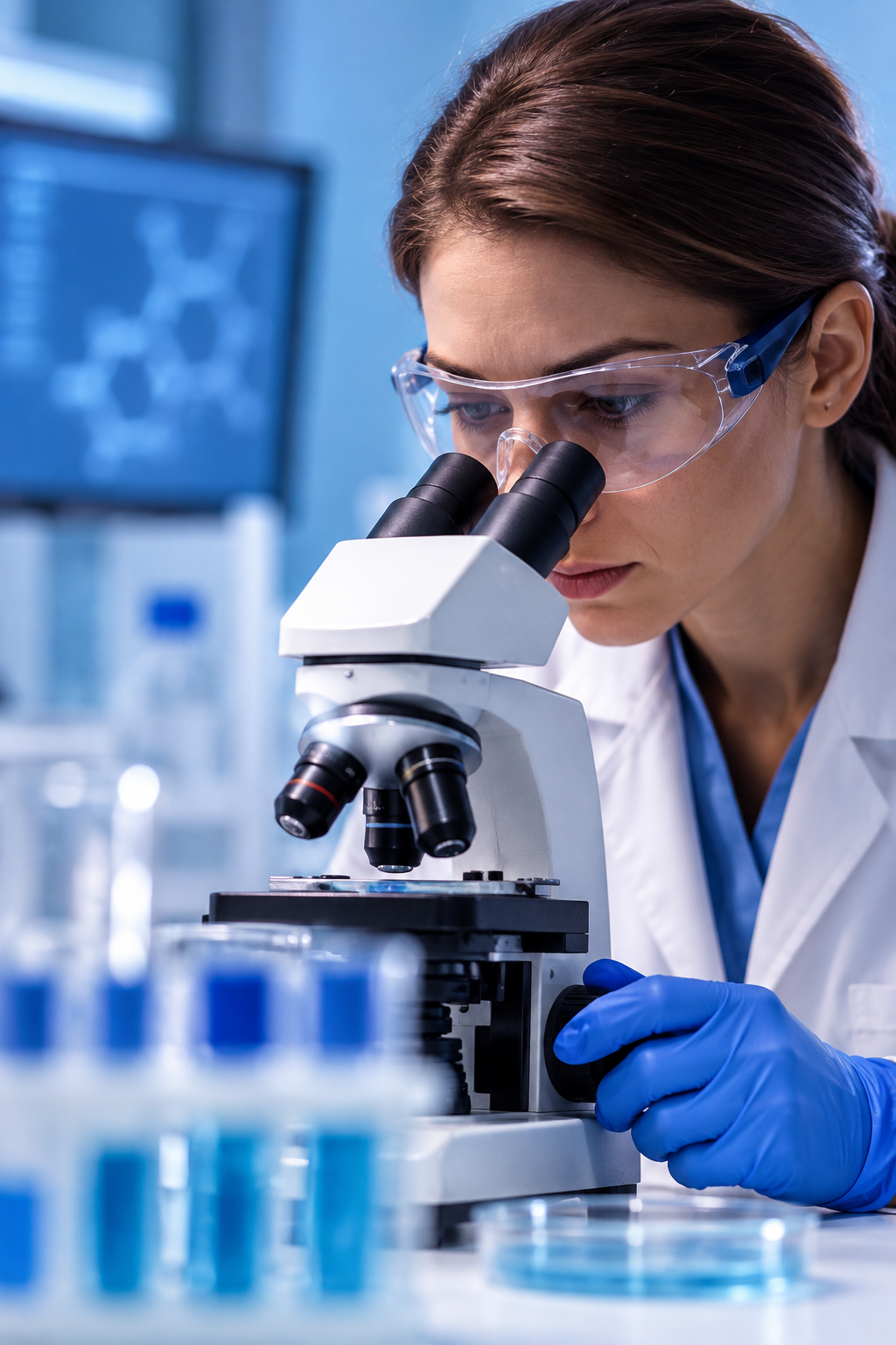 Ingredient research in the lab