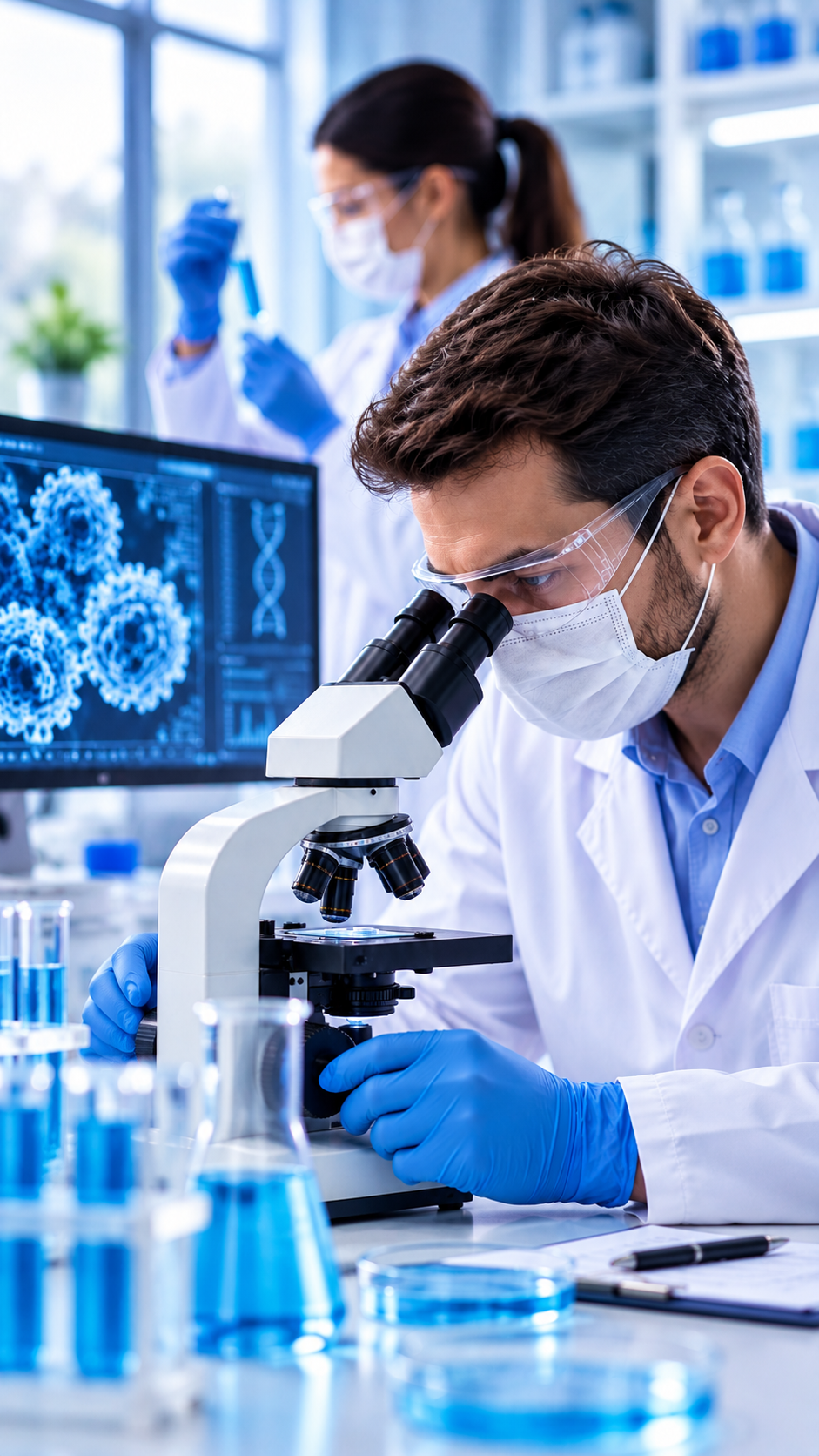 Ingredient research in the lab